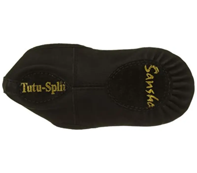 Sansha Tutu Split 5C, ballet shoes - Black