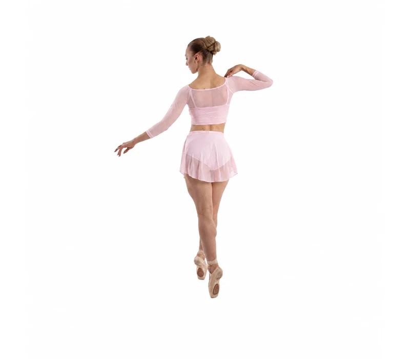 So Danca Anala, women's mesh top - Light pink