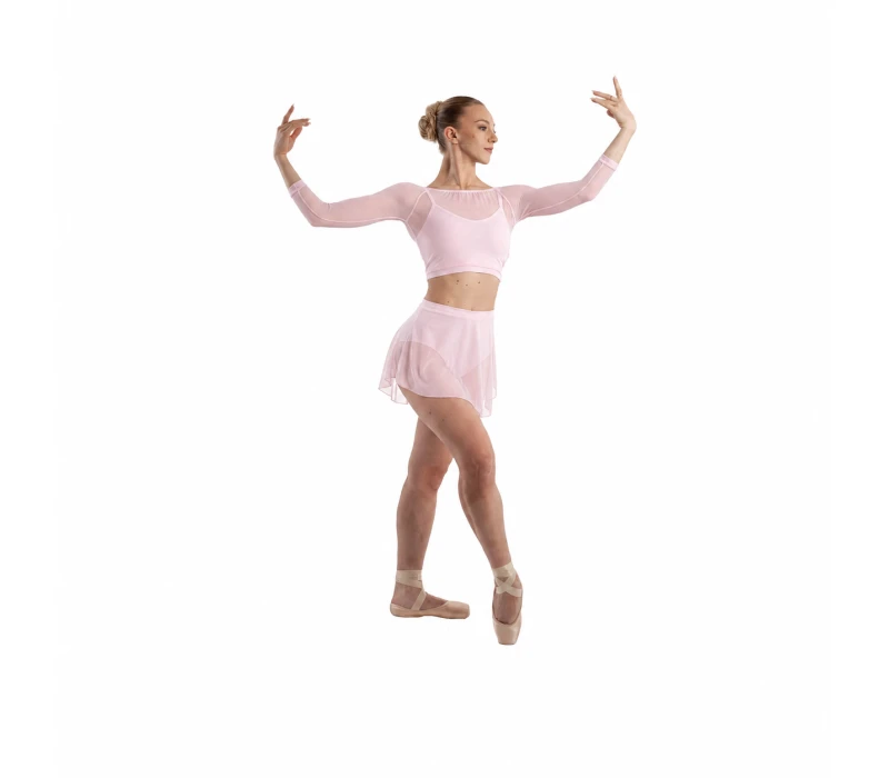 So Danca Anala, women's mesh top - Light pink