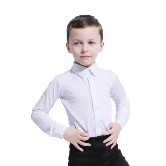 Shirt, Ballroom Dance Bodysuit Basic for Boys Shirt, Ballroom Dance Bodysuit Basic for Boys