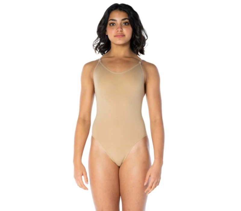 Dansez Vous, bottom leotard for ladies - Nude