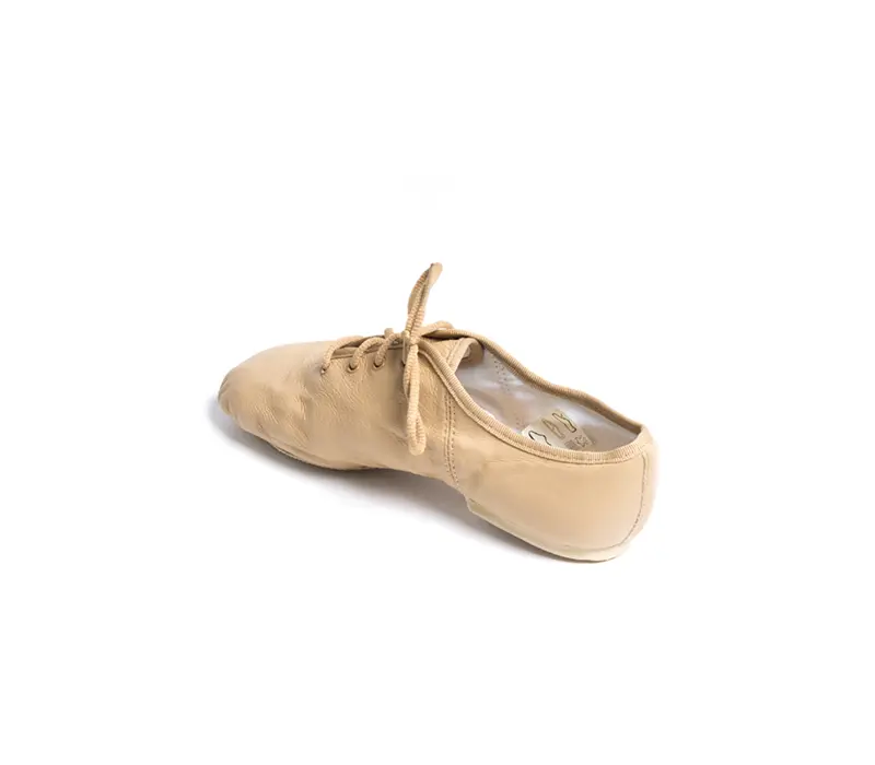 Sansha Swing-Split, jazz shoes - Tan Sansha