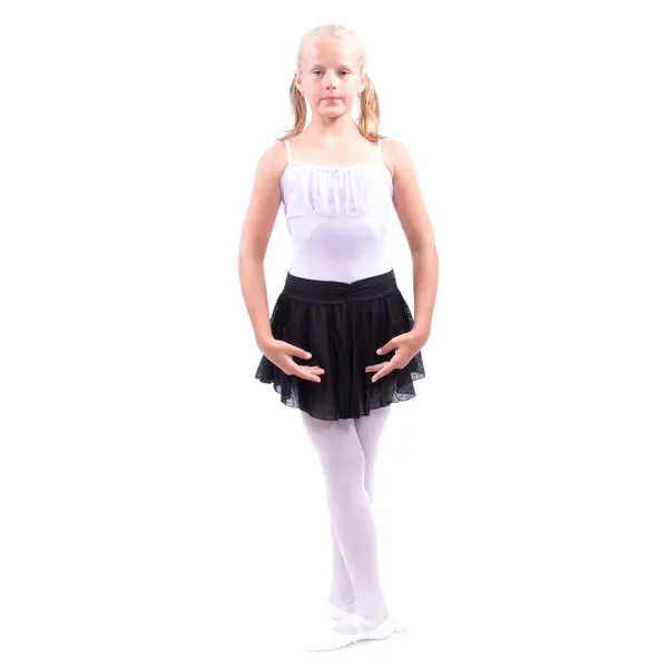 Capezio Swiss dot cinch, dotted skirt 