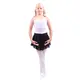 Capezio Swiss Dot Cinch Waistband Layer Skirt, skirt for little girls