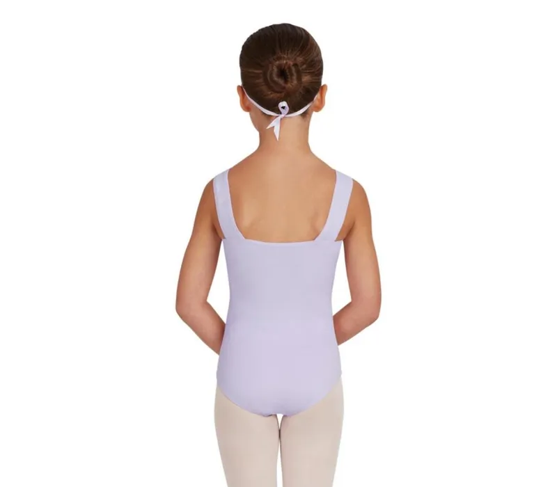 Capezio Wide Strap Leotard for children - Lavender Capezio