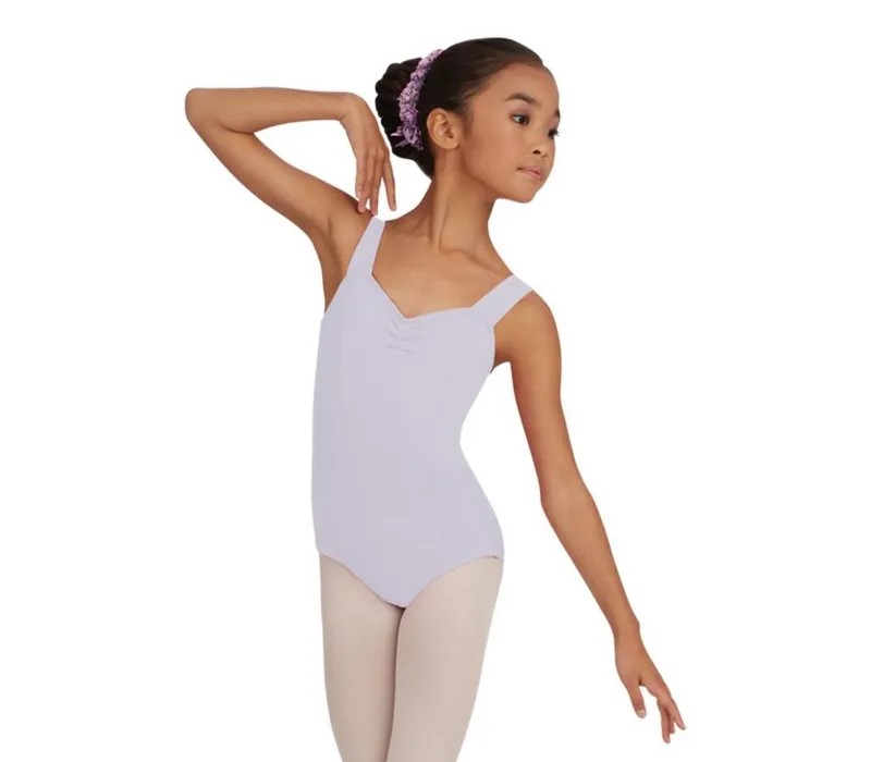 Capezio Wide Strap Leotard for children - Lavender Capezio