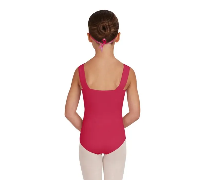 Capezio Wide Strap Leotard for children - Bright mulberry Capezio