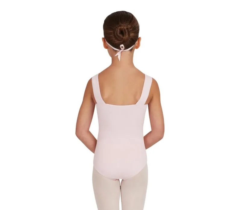 Capezio Wide Strap Leotard for children - Pink Capezio