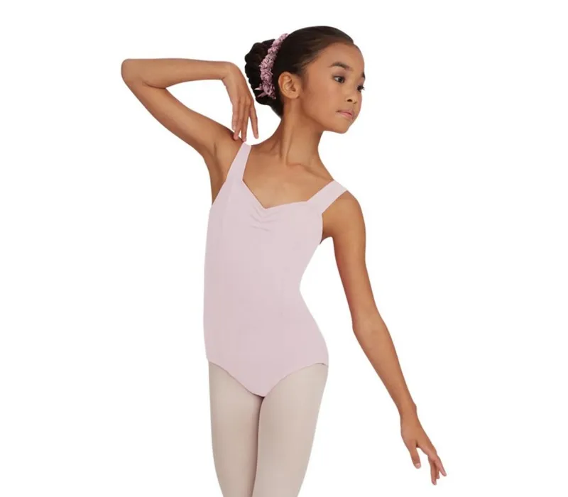 Capezio Wide Strap Leotard for children - Pink Capezio