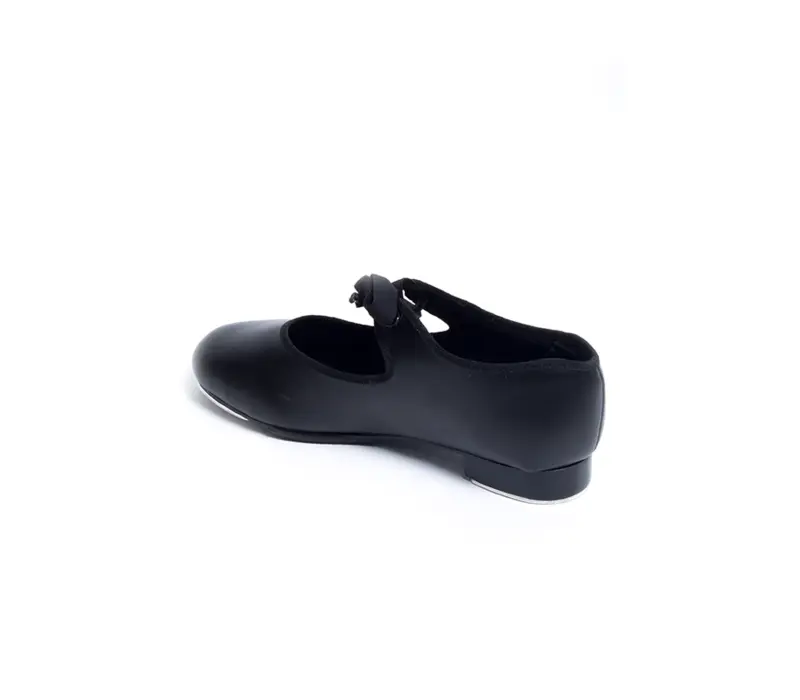 Capezio PU JR. Tyette tap shoes for children - Black