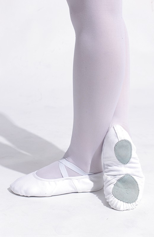 elasticated ballerina slippers
