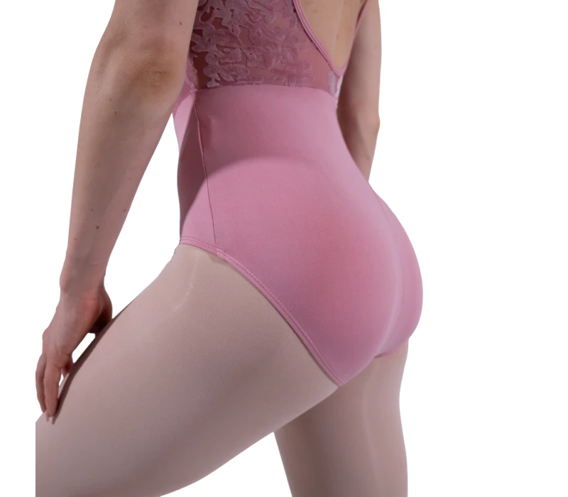 Capezio Cristóbal, women's leotard with wide straps - Blush Capezio
