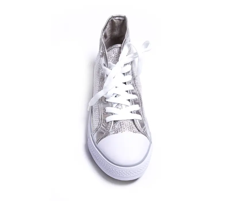 Dansez Vous Vulcanize, hip hop sneakers - Silver