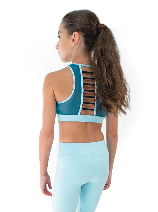 high neck bra top