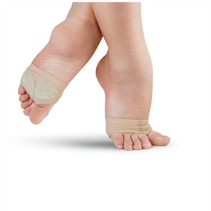 Capezio Jelz footUndez H07G elastic foot thongs DanceMaster NET